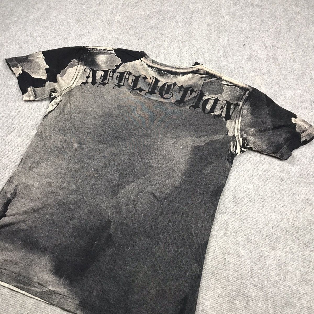 Affliction × If Six Was Nine × Vintage 😈AFFLICTION MADE IN USA RARE ART TSHIRT Size US L / EU 52-54 / 3 - 5 Thumbnail
