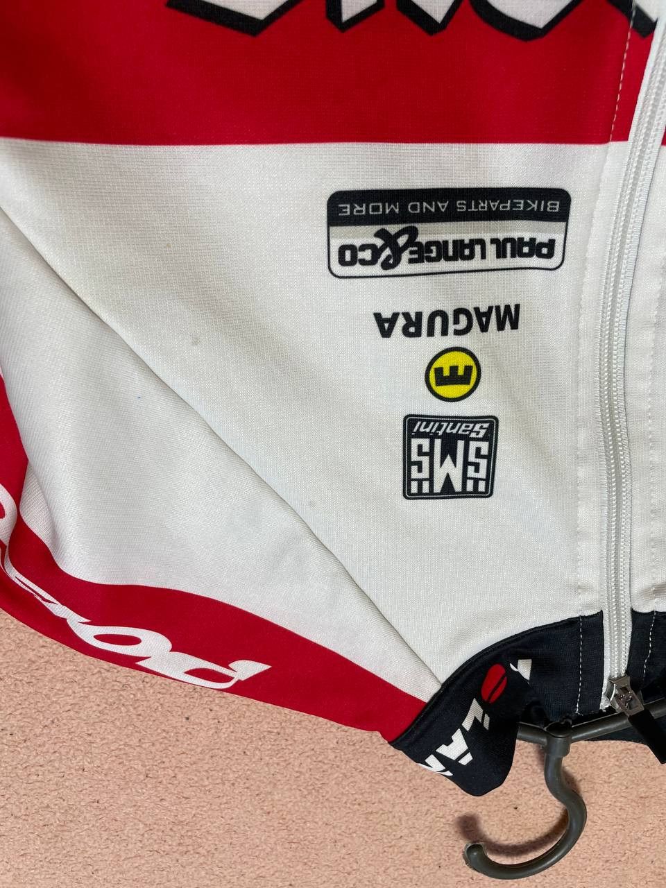 Vintage vintage jacket Y2K SANTINI big print logo streetwear Size US L / EU 52-54 / 3 - 14 Thumbnail