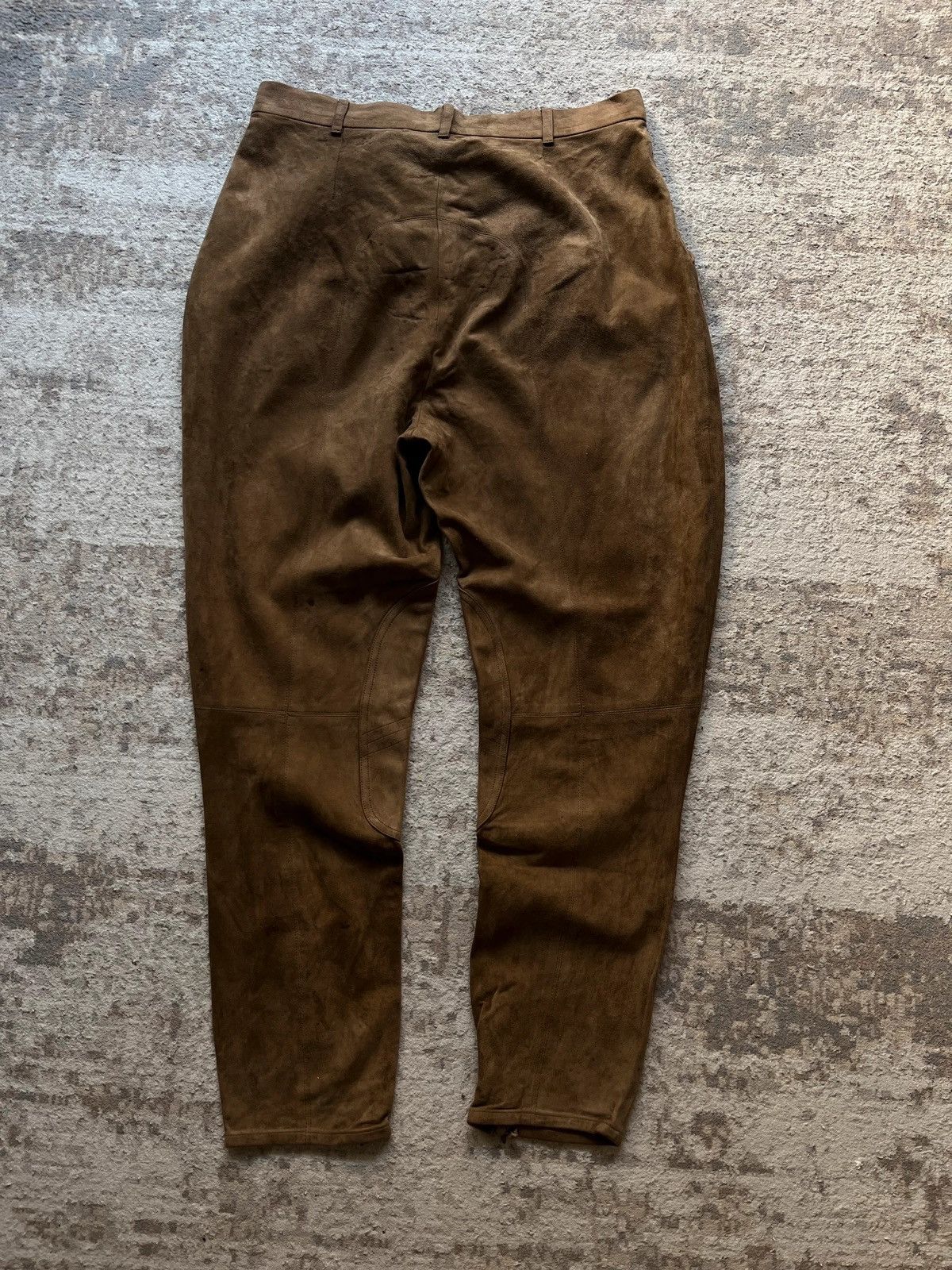 Ralph Lauren Polo Ralph Lauren Purple Label Leather Pants Made in Italy Size 30" / US 8 / IT 44 - 10 Thumbnail
