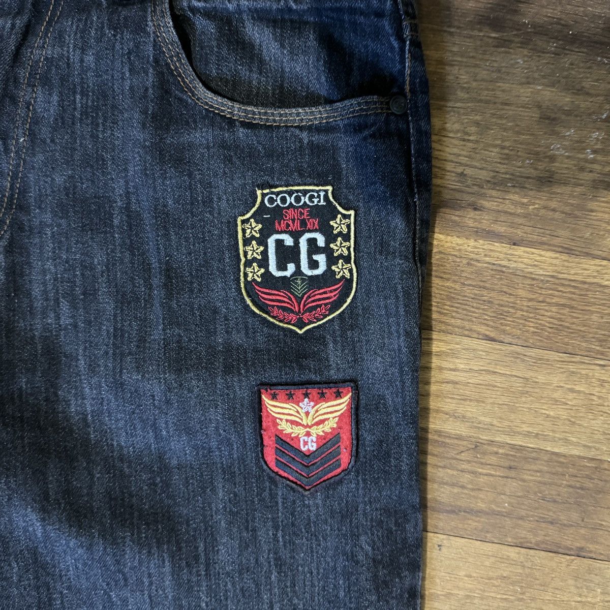 Coogi Vintage Coogi Patchwork Jeans Size US 38 / EU 54 - 6 Thumbnail