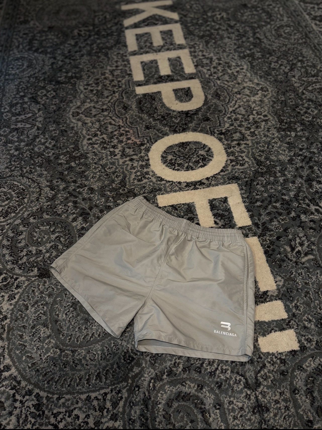 Balenciaga Balenciaga Gray Swim Trunks Size US 30 / EU 46 - 1 Thumbnail