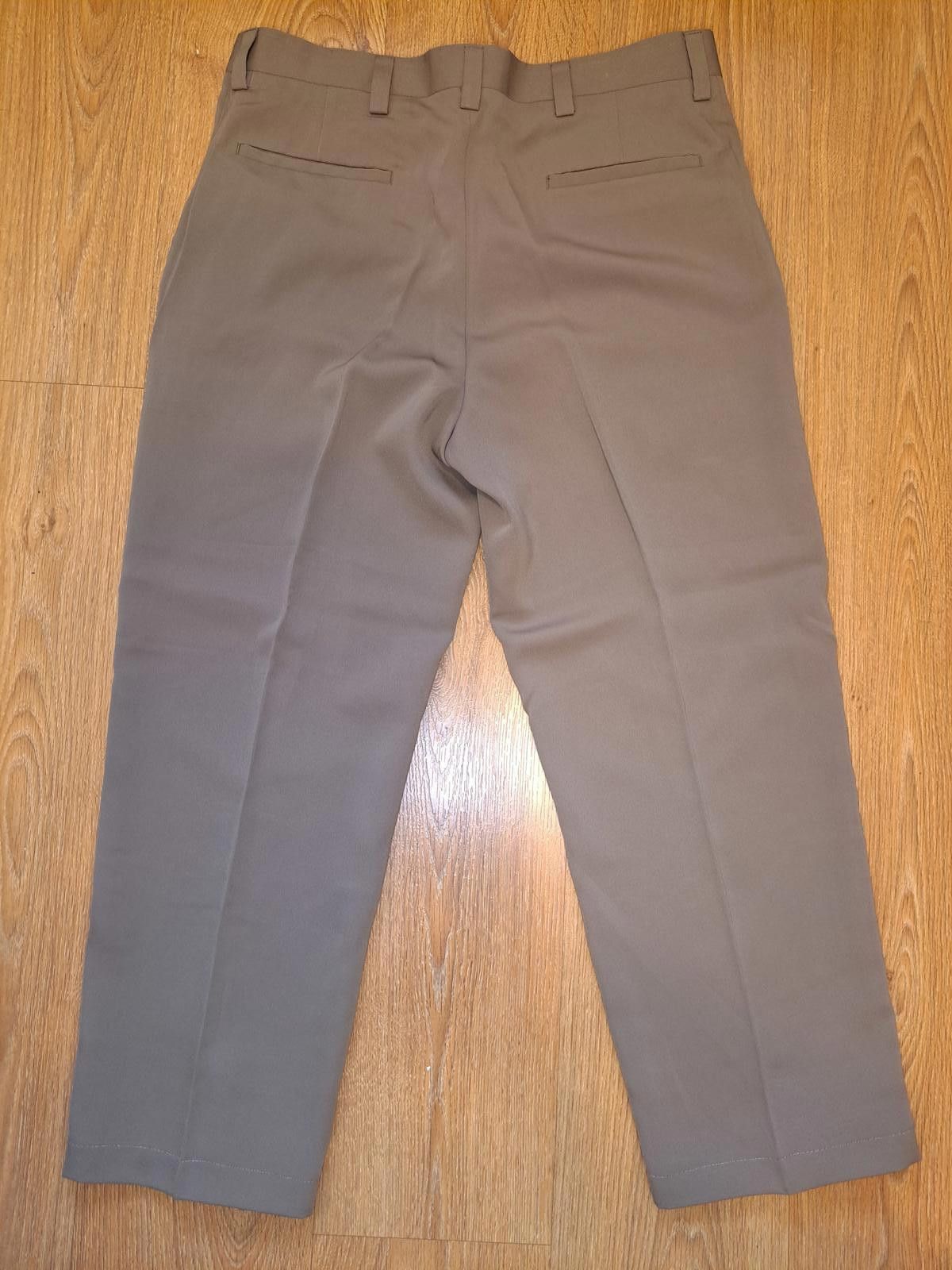 Other Kenneth Cole Dress Pants Mens 33x32 Tan Olive Size 42R - 5 Thumbnail
