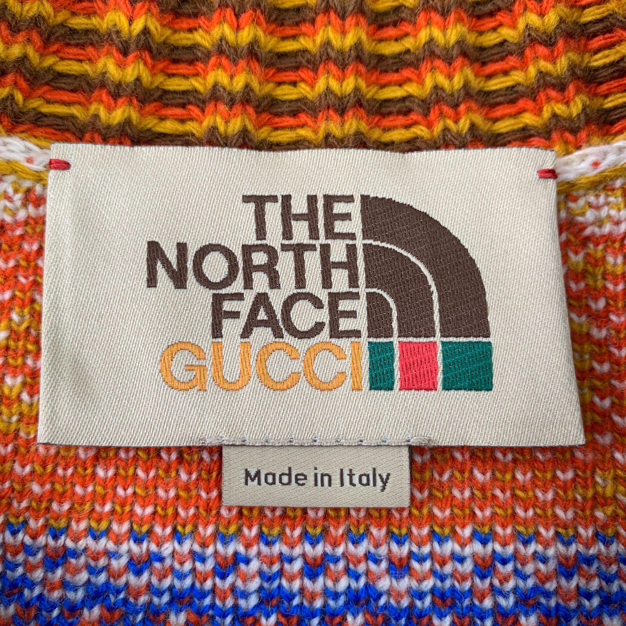 Gucci The North Face X Gucci Multicolor Wool Sweater Unisex Made I Size S / US 4 / IT 40 - 5 Thumbnail