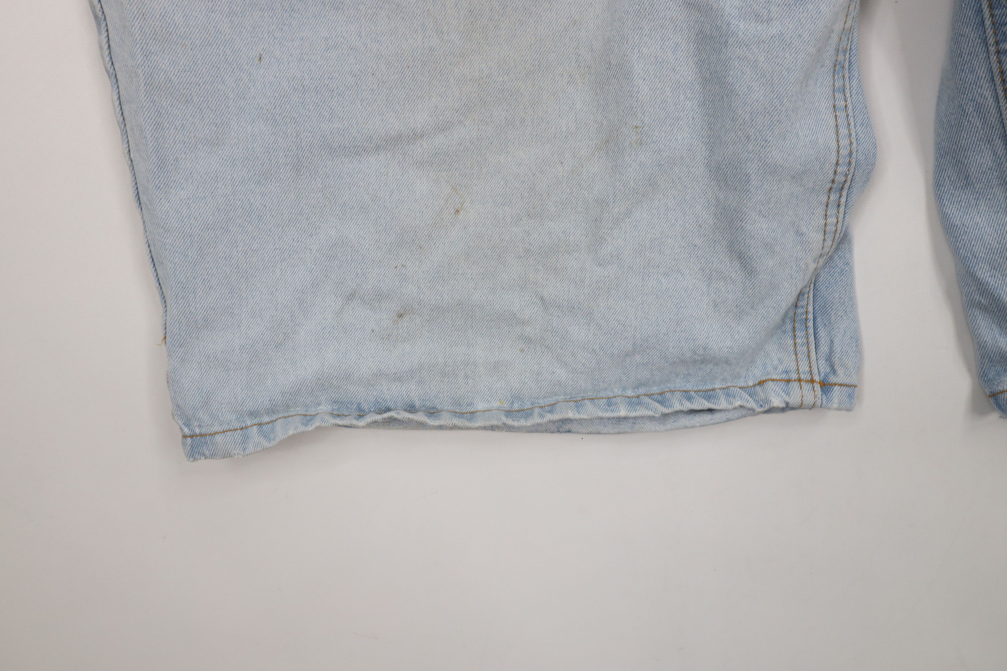 Vintage Vintage 90s IOU Baggy Fit Denim Jean Shorts Jorts Cotton Size US 38 / EU 54 - 6 Thumbnail