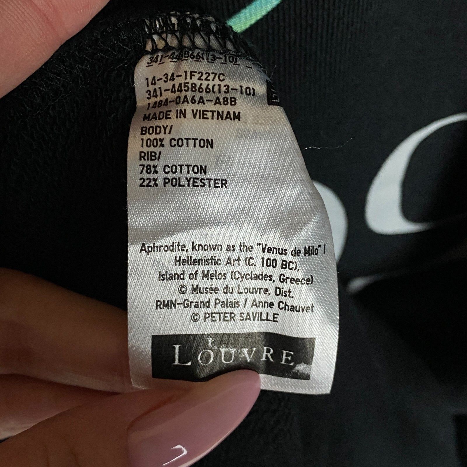Uniqlo Uniqlo Musee Du Louvre Peter Saville Sweatshirt Size XL Size US XL / EU 56 / 4 - 5 Thumbnail