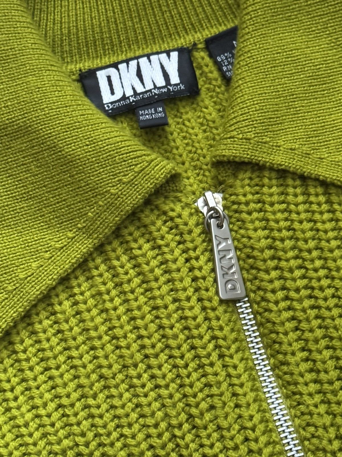DKNY Vintage 90’s DKNY USA Designer Archival Wool Sweater Size US M / EU 48-50 / 2 - 7 Thumbnail