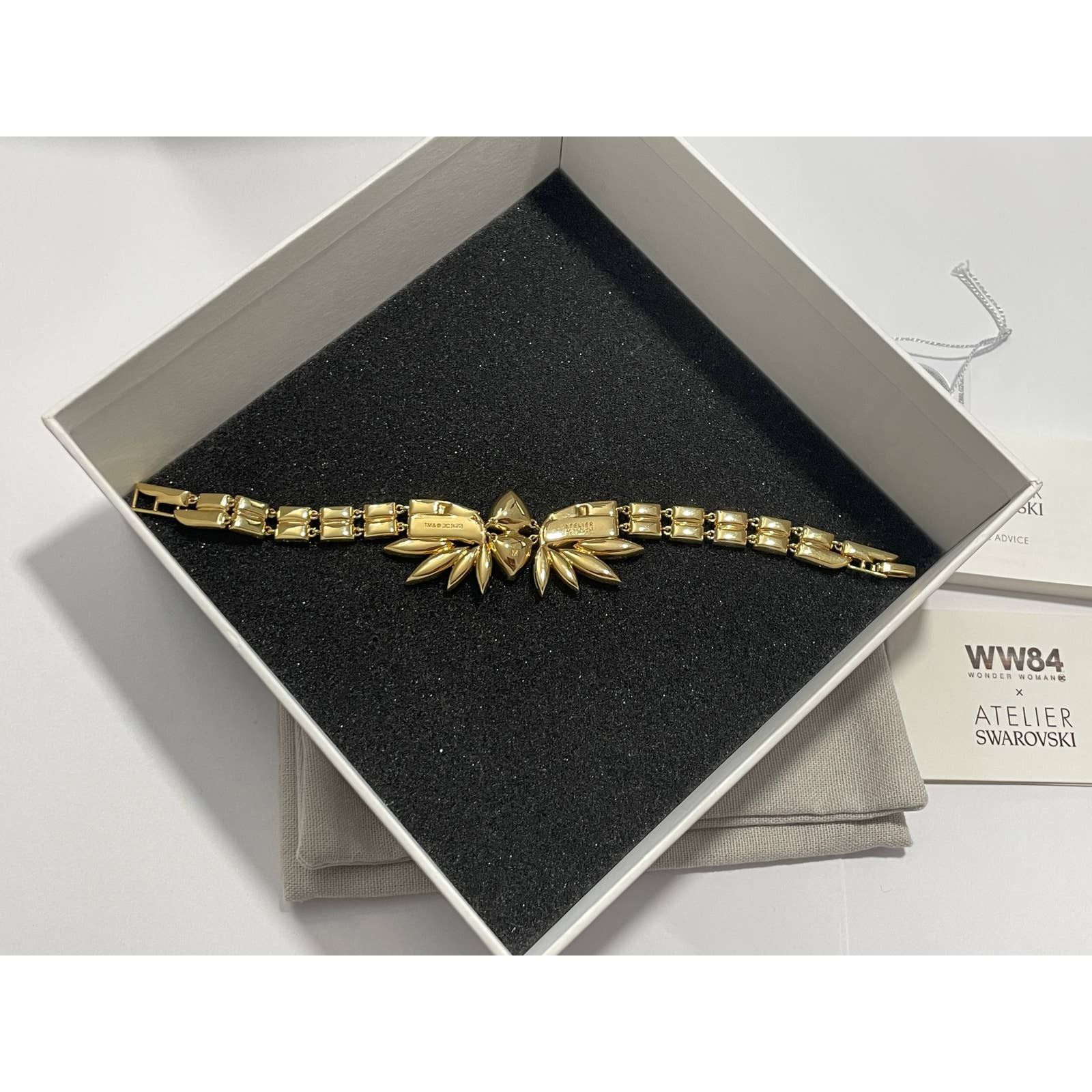 Swarovski Swarovski Wonder Woman bangle Gold tone Bracelet Size ONE SIZE - 8 Thumbnail
