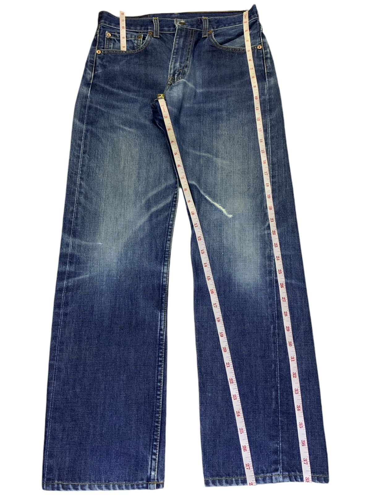 Levi's Vintage 90s Levis 505 Faded Wash Distressed Jeans Size US 29 - 13 Thumbnail