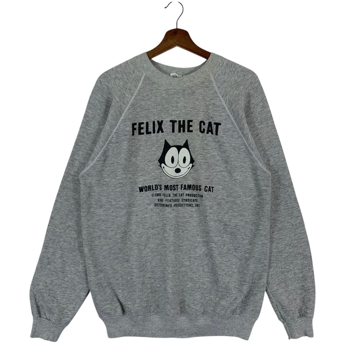 Cartoon Network × Levi's × Vintage VINTAGE FELIX THE CATS SPONSER LEVIS CREWNECK Size US L / EU 52-54 / 3 - 1 Thumbnail