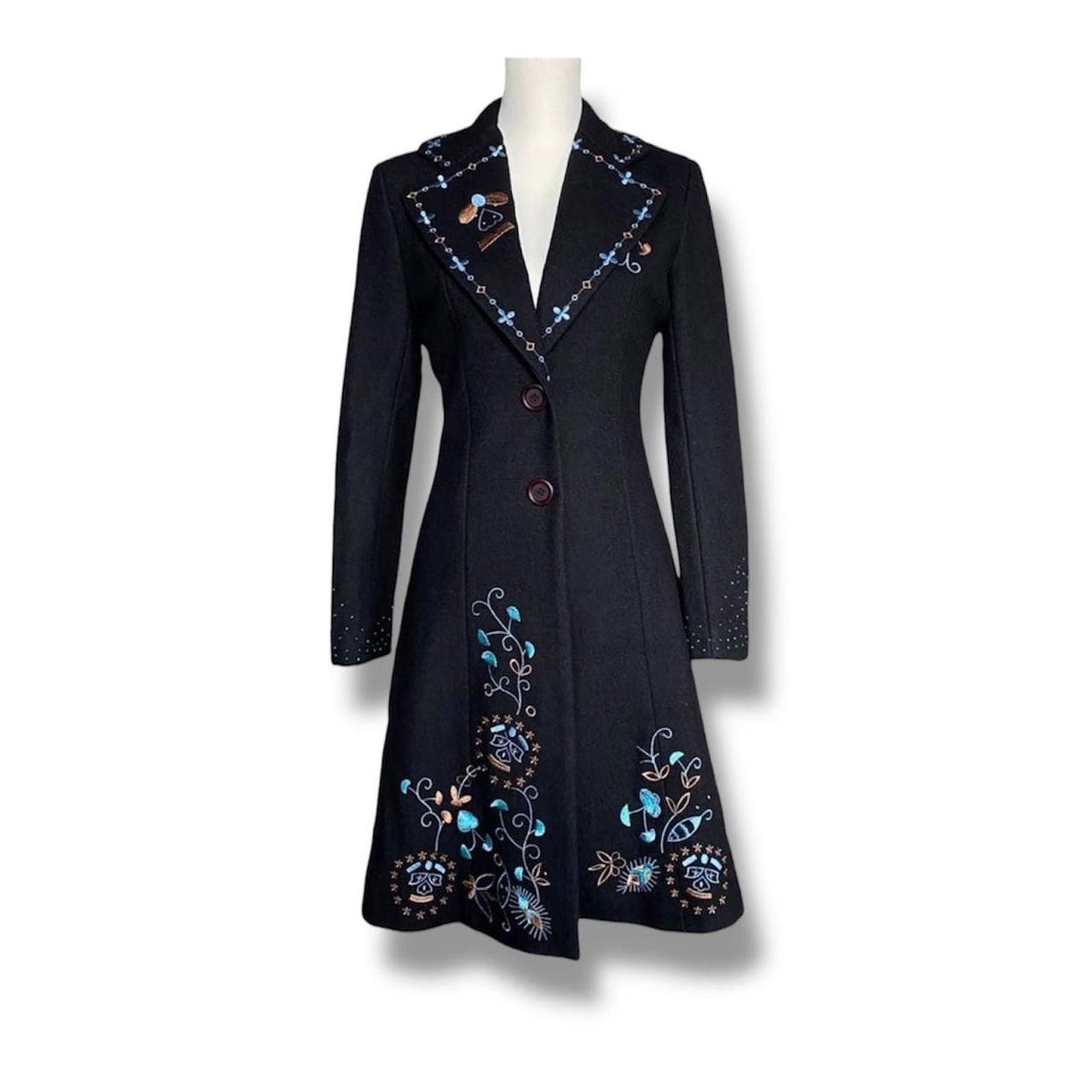 Other Preppy whimsy goth vintage long wool coat Size XS / US 0-2 / IT 36-38 - 1 Thumbnail