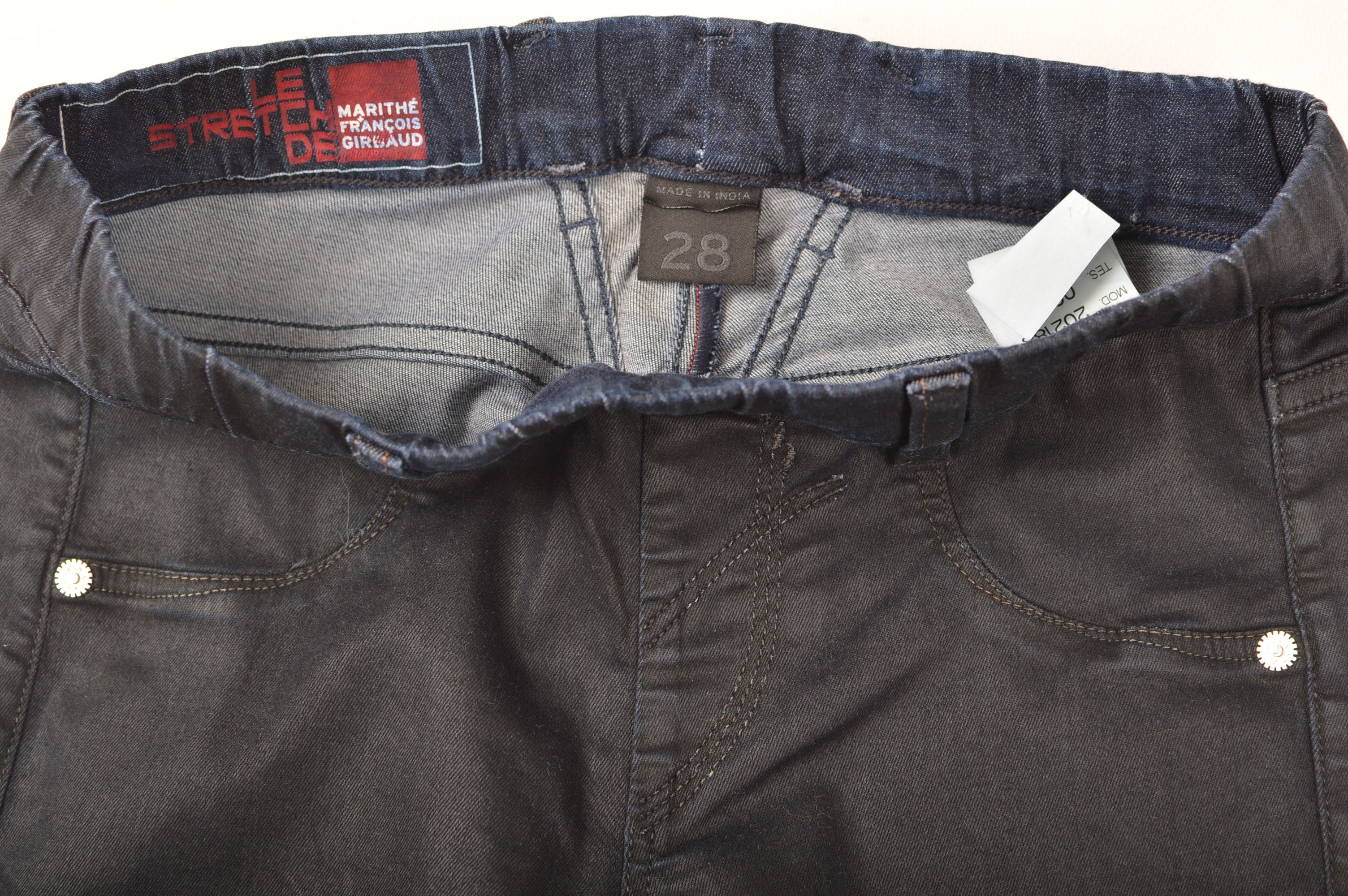 Designer × Marithe + Francois Girbaud Le Stretch De Marithe Francois Girbaud Stretch Jeans Pants Size 28" / US 6 / IT 42 - 4 Thumbnail