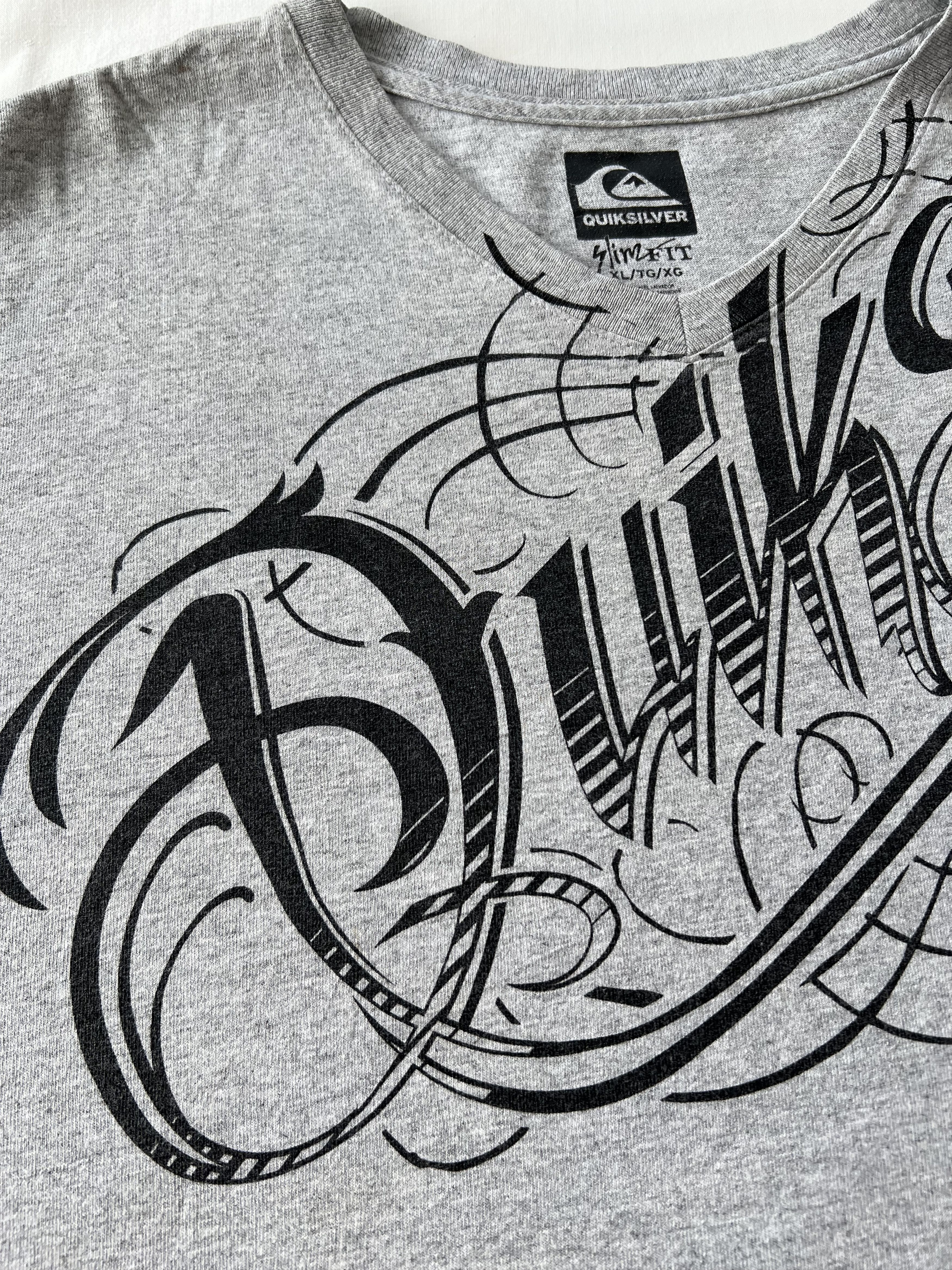 Quiksilver Vintage 2000s Quiksilver Surfing Surf Style Y2k T-shirt Size US XL / EU 56 / 4 - 4 Thumbnail
