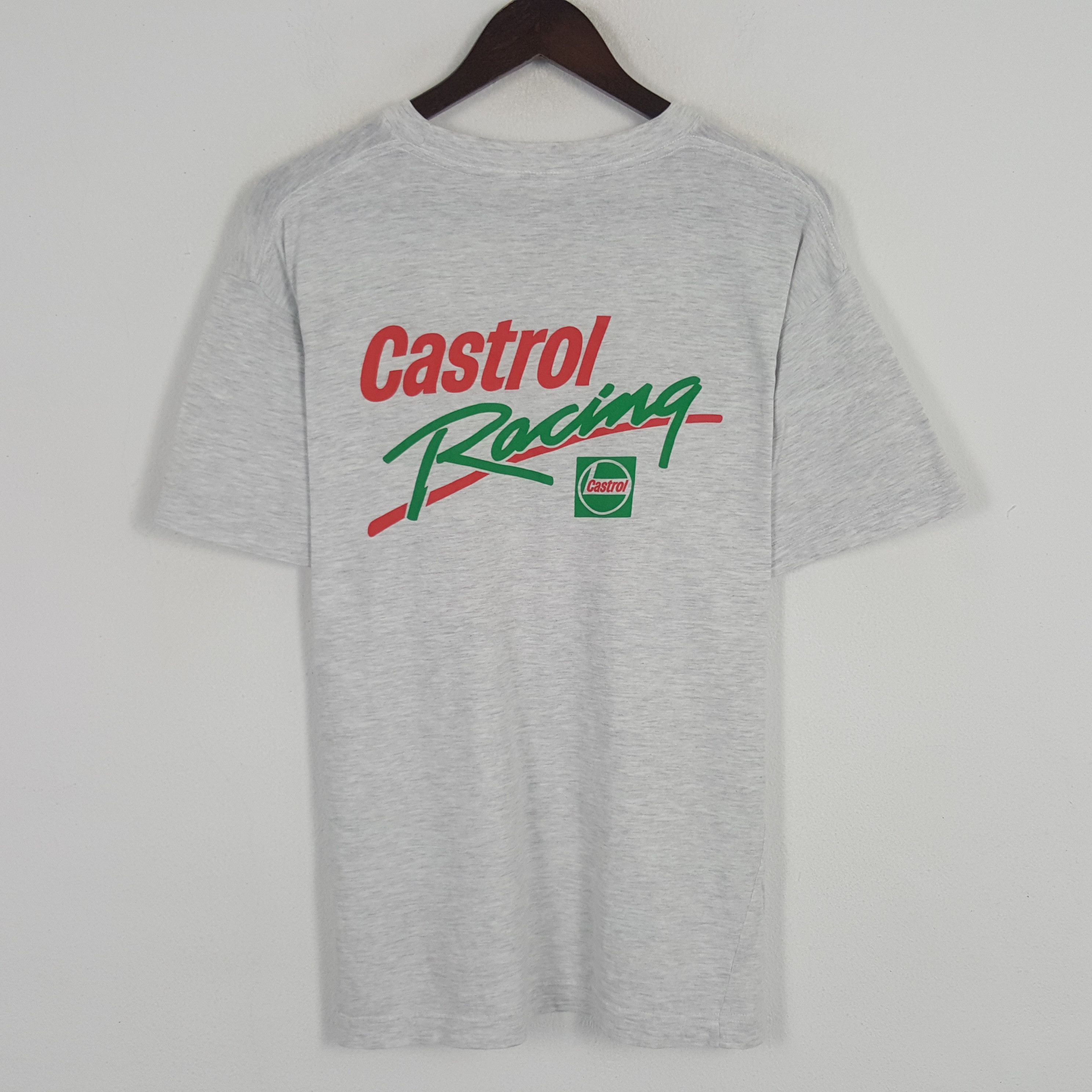 Japanese Brand × Vintage Vintage Castrol Racing Tshirt Size US L / EU 52-54 / 3 - 1 Thumbnail