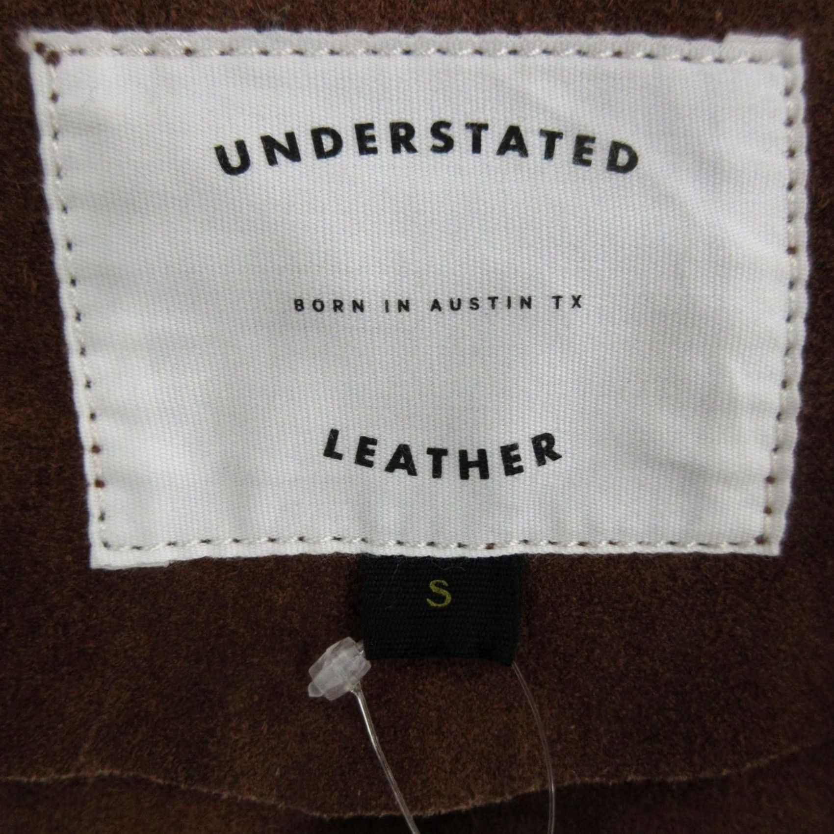 Vintage Understated Leather Womens Vest Suede Western Snap Front Studded Yoke Brown S Small Size S / US 4 / IT 40 - 3 Thumbnail