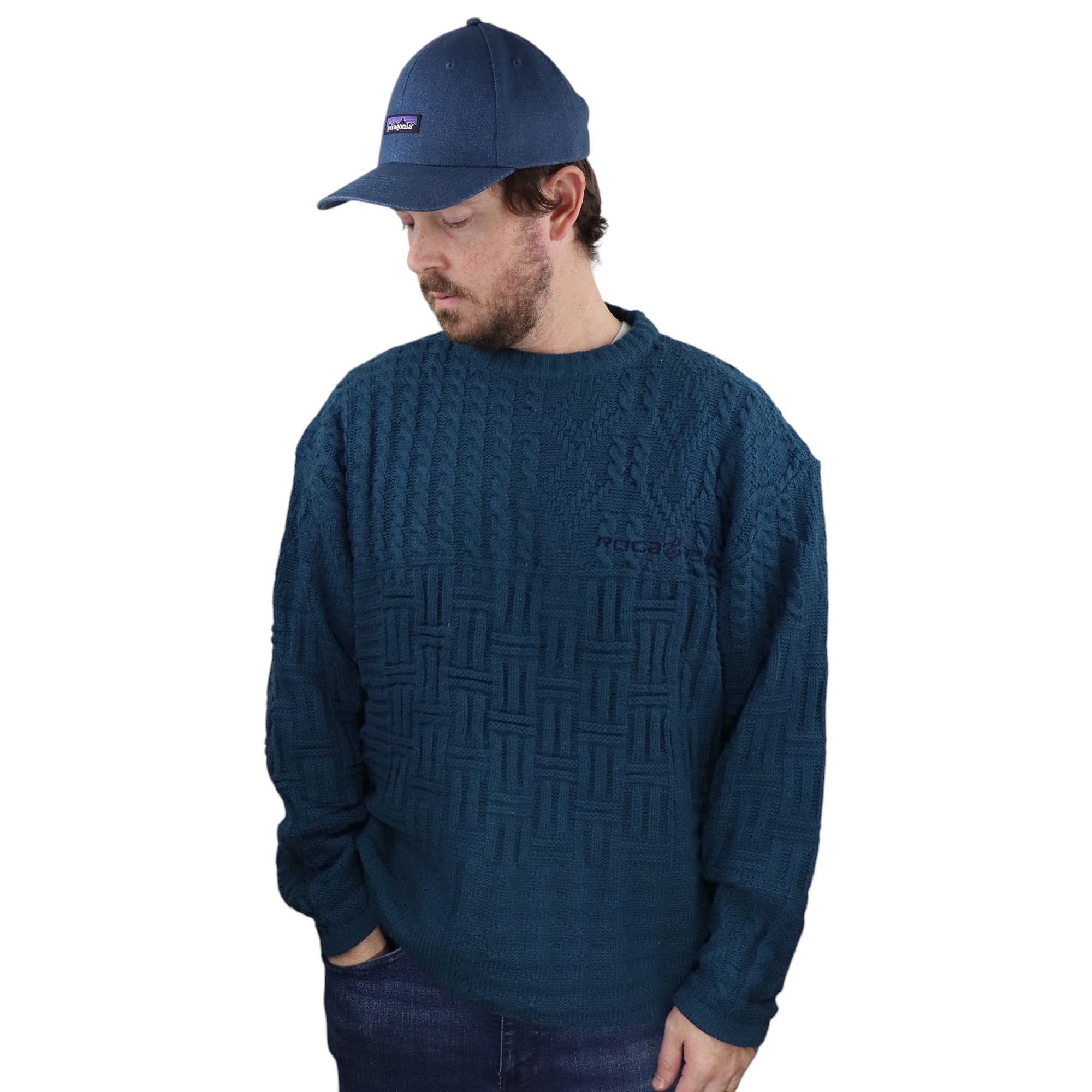 Coogi × Japanese Brand × Rocawear Vintage Coogi Style Y2K Avantgarde Knit Sweater 3d Cosby Size US L / EU 52-54 / 3 - 2 Thumbnail