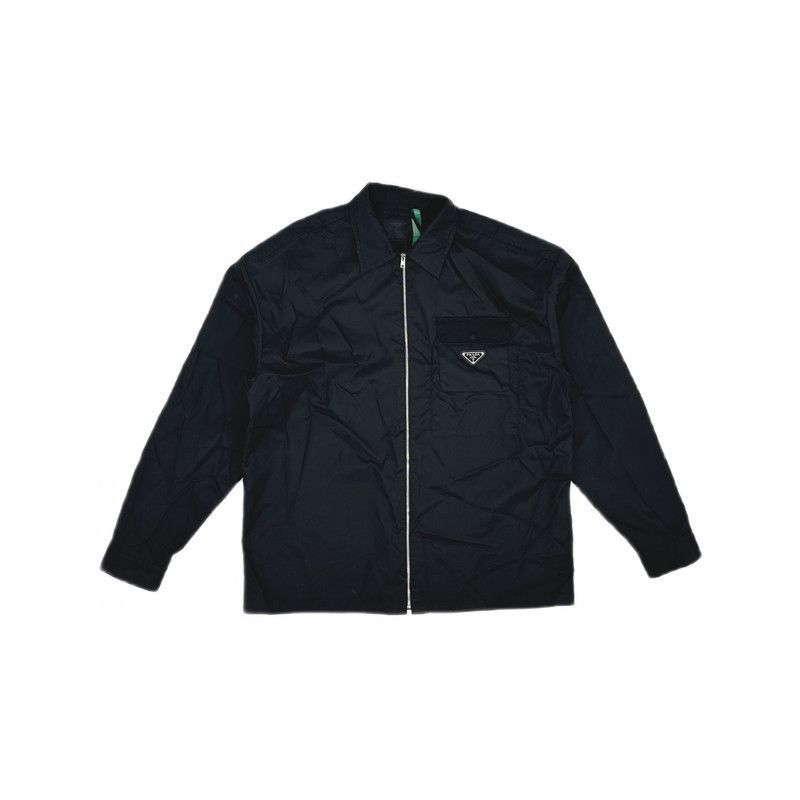 Prada Prada Black Long Sleeve Zip Jacket-2506 Size US M / EU 48-50 / 2 - 4 Thumbnail