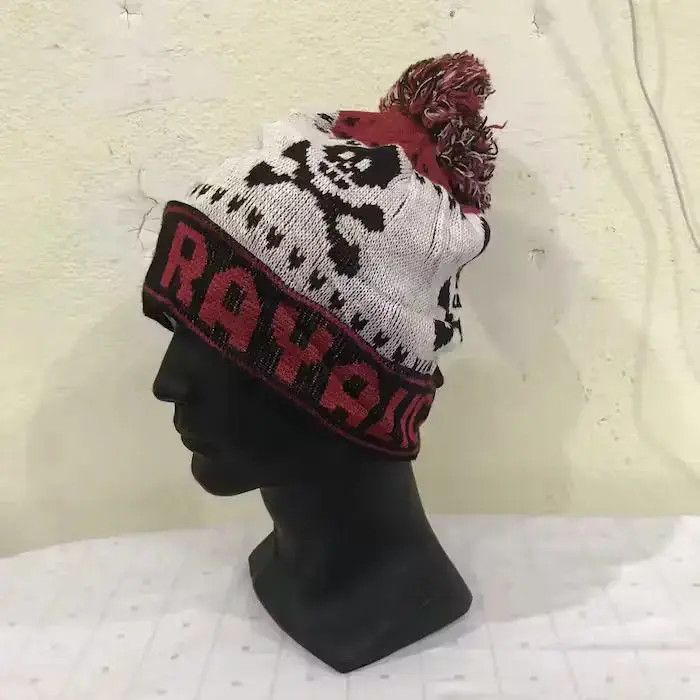 Japanese Brand Ray Alice Seditionaries Skulls Beanie Hat Size ONE SIZE - 2 Thumbnail
