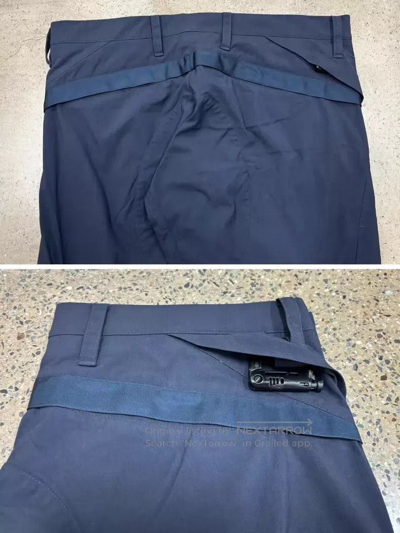 Acronym Acronym size S Waterproof Functional Trousers with Cuffs Size US 27 - 4 Thumbnail