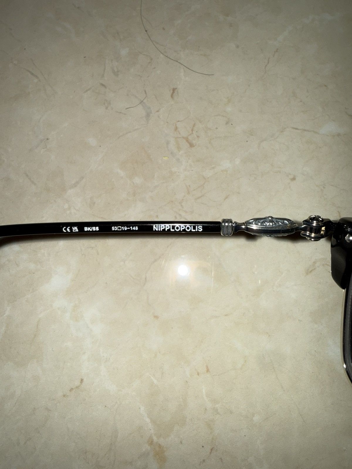 Chrome Hearts Chrome Hearts Glasses Nipplopolis Size ONE SIZE - 8 Thumbnail