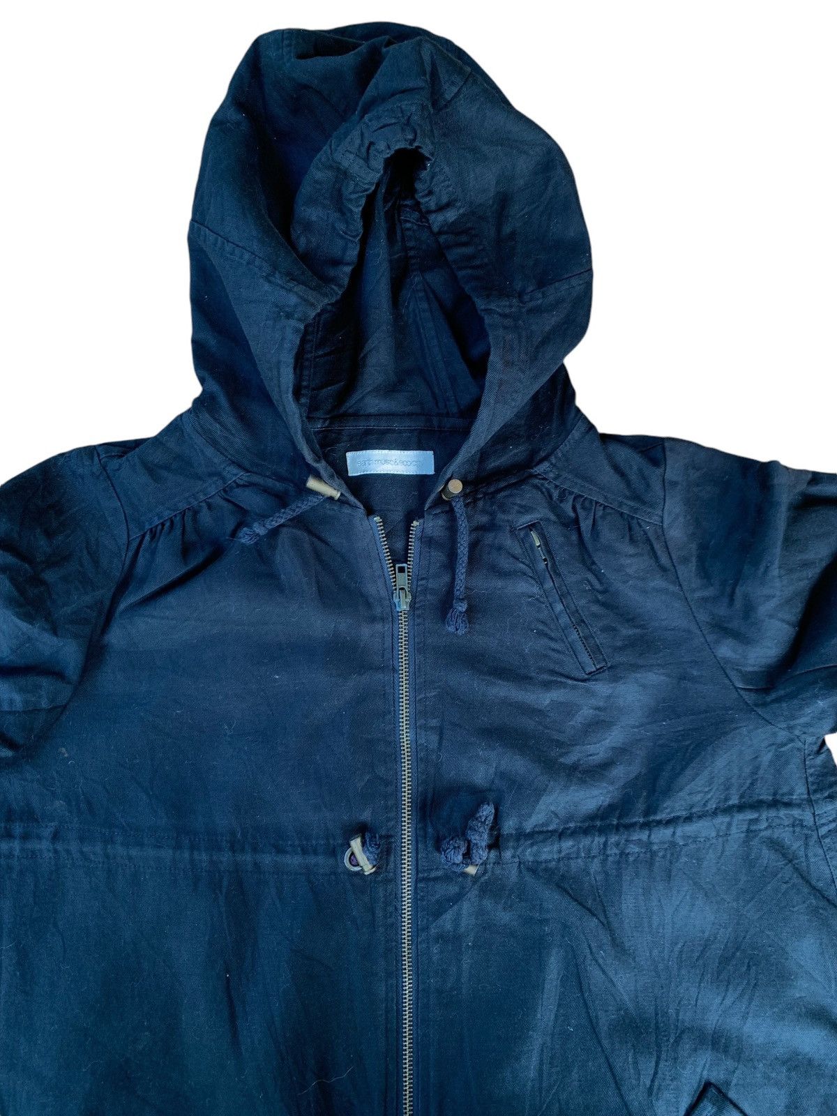Japanese Brand × Vintage VINTAGE EARTH MUSIC & ECOLOGY PARKA JACKET Size M / US 6-8 / IT 42-44 - 2 Thumbnail