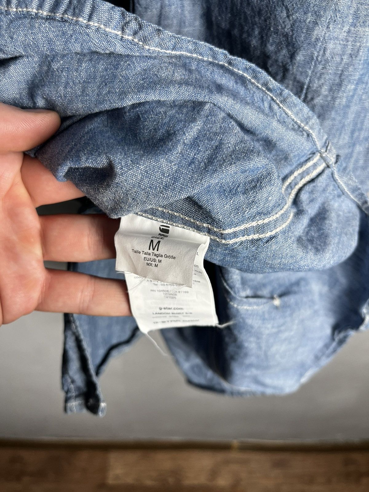 G-Star × Vintage G star denim style shirt Size US M / EU 48-50 / 2 - 10 Thumbnail