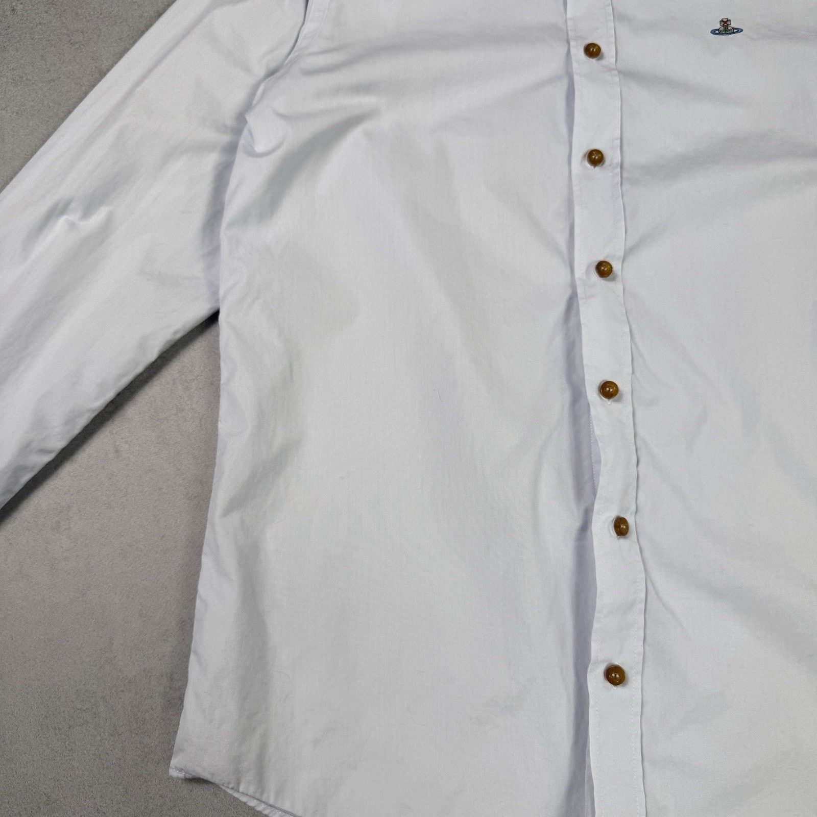 Vivienne Westwood Vivienbe Westwood Men Button Up Shirt Size 52 Blue Size US L / EU 52-54 / 3 - 8 Thumbnail