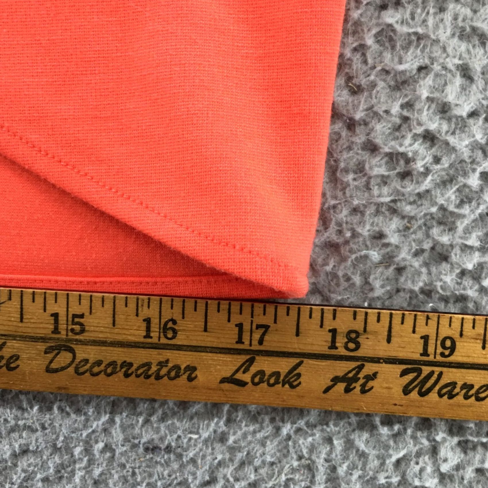 Banana Republic Banana Republic Straight & Pencil Skirt Women Orange Casual Knee Length 32 14 Regular Zip Lined Stretch (Vintage: No) Womens Size 24" / US 00 / IT 34 - 7 Thumbnail