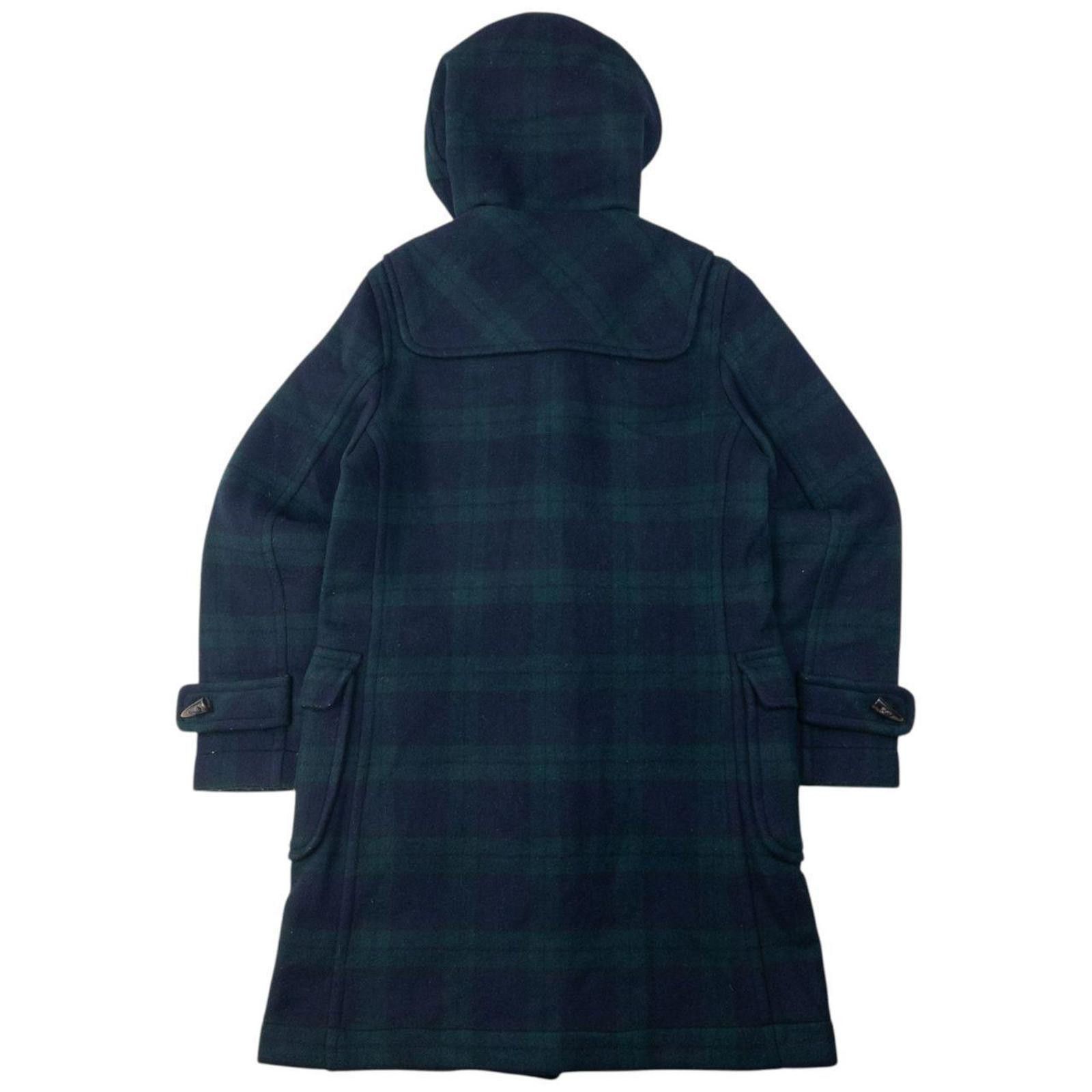 Burberry Vintage 2000s Burberry Nova Check Wool Duffle Jacket Size M Size US M / EU 48-50 / 2 - 2 Thumbnail