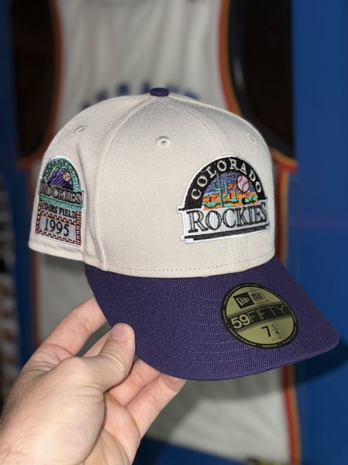 Hat Club Hat Club Exclusive Colorado Rockies Stone Dome Size 7 1/4 Size ONE SIZE - 1 Thumbnail