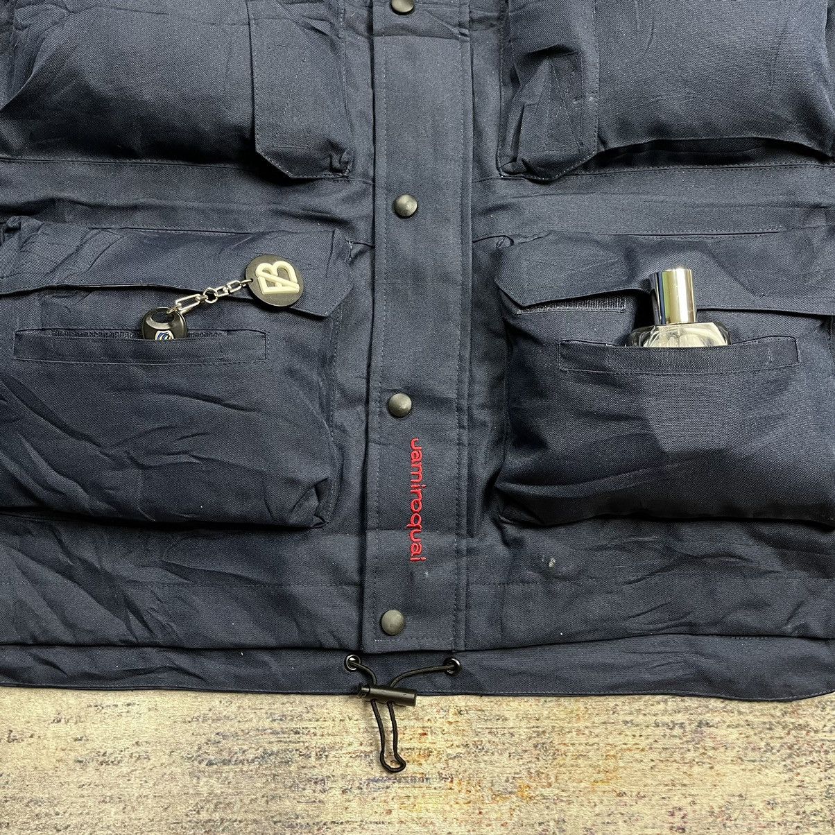 Band Tees × Levi's 90s Vintage 1999 Jamiroquai x Levi’s Technical Cargo Jacket Size US L / EU 52-54 / 3 - 9 Thumbnail