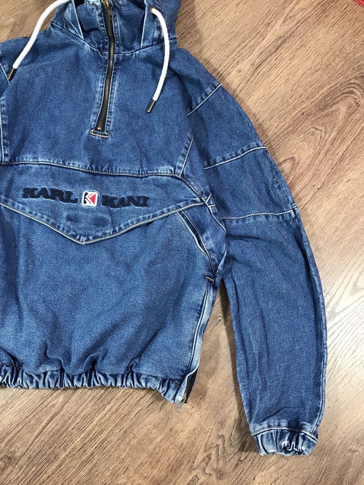 Karl Kani × Vintage Vintage Y2K Karl Kani Baggy Denim Anorak Jacket Skate 90s Size US S / EU 44-46 / 1 - 4 Thumbnail