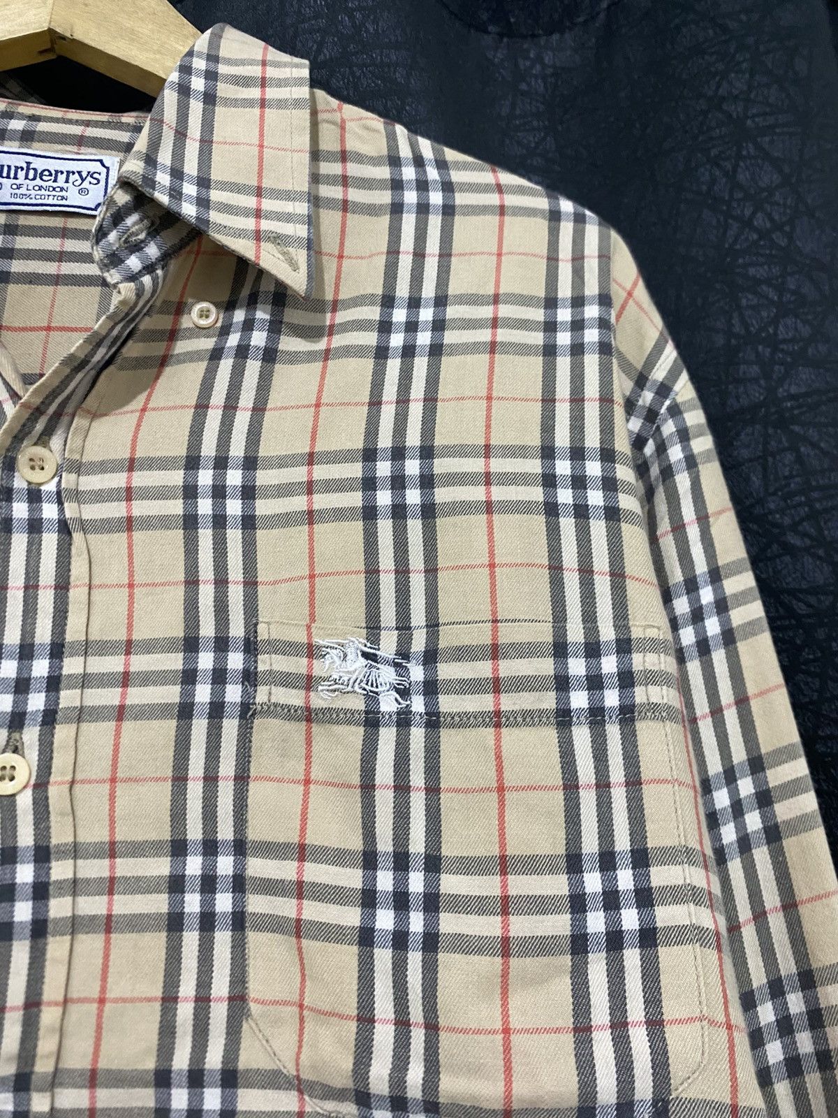 Burberry Vintage Burberry Novacheck Shirt Size US M / EU 48-50 / 2 - 4 Thumbnail