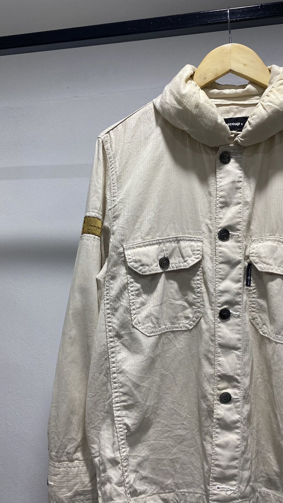 Issey Miyake × Ne-Net × mercibeaucoup Sold💥Issey Miyake Hooded Jacket Pillow Neck Size US M / EU 48-50 / 2 - 3 Thumbnail