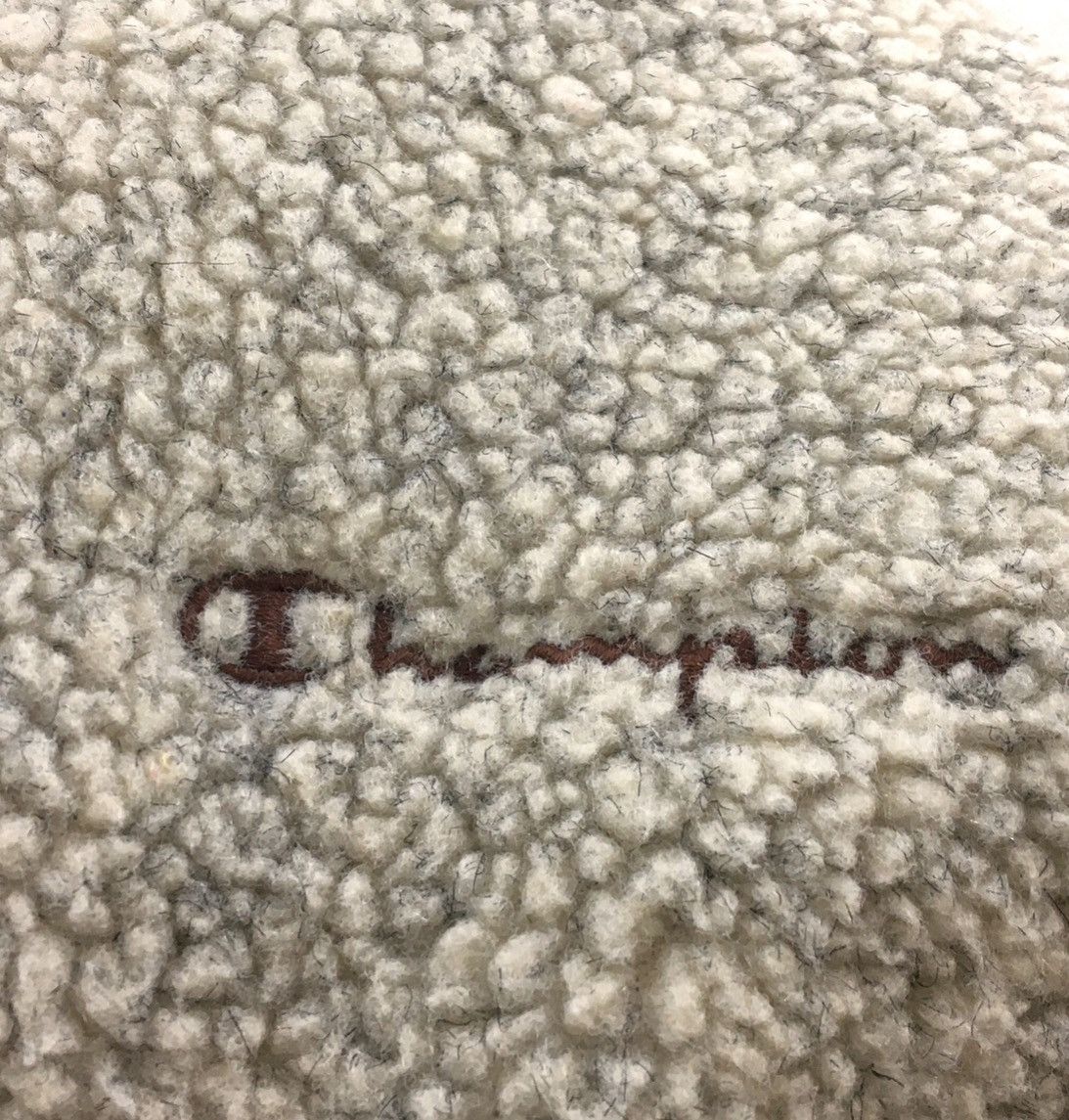 Champion × Vintage Vintage Champion Sherpa Fleece Zipper Jacket Size US L / EU 52-54 / 3 - 8 Thumbnail