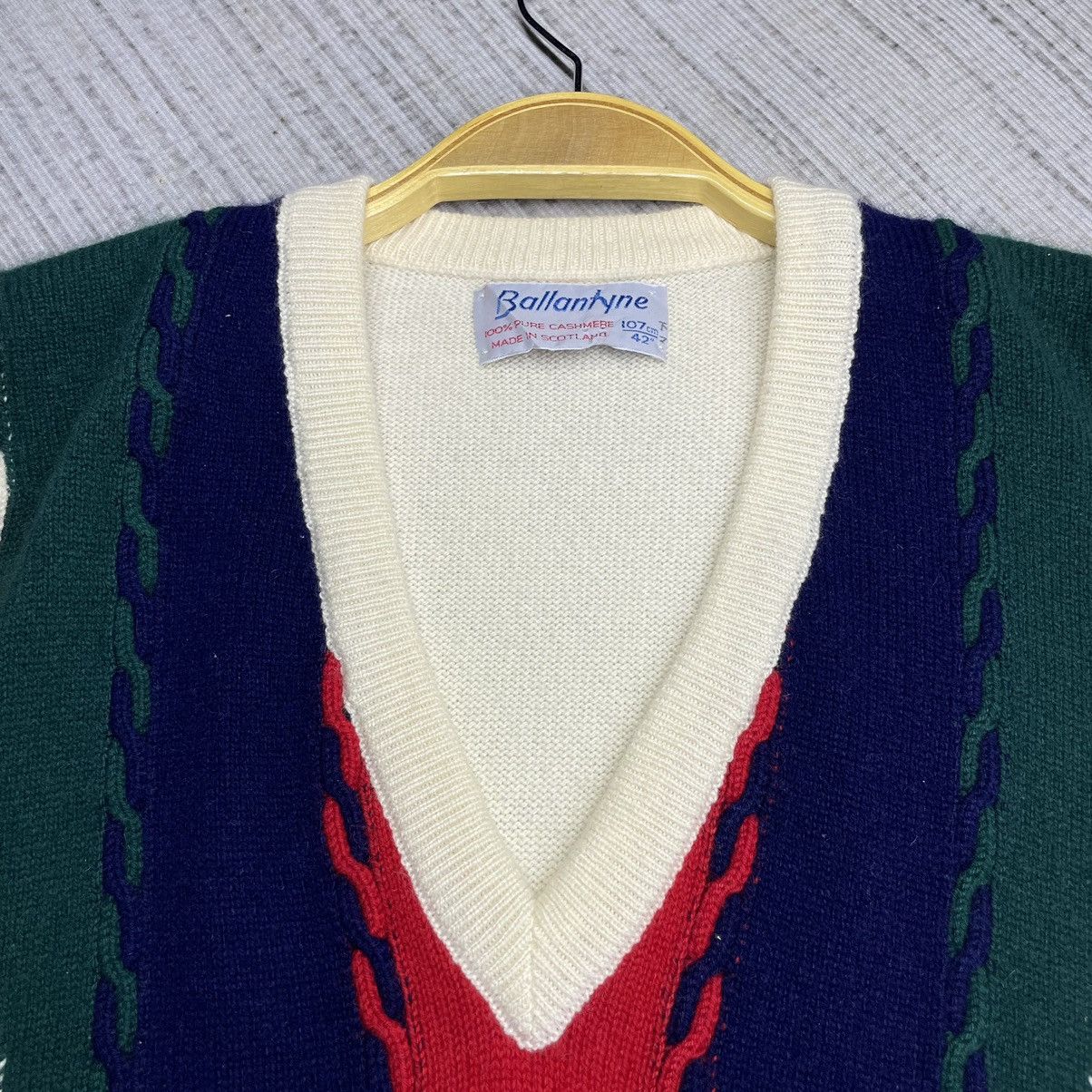 Ballantyne Vintage 100% cashmere Ballantyne Scotland Sweater Size US M / EU 48-50 / 2 - 5 Thumbnail