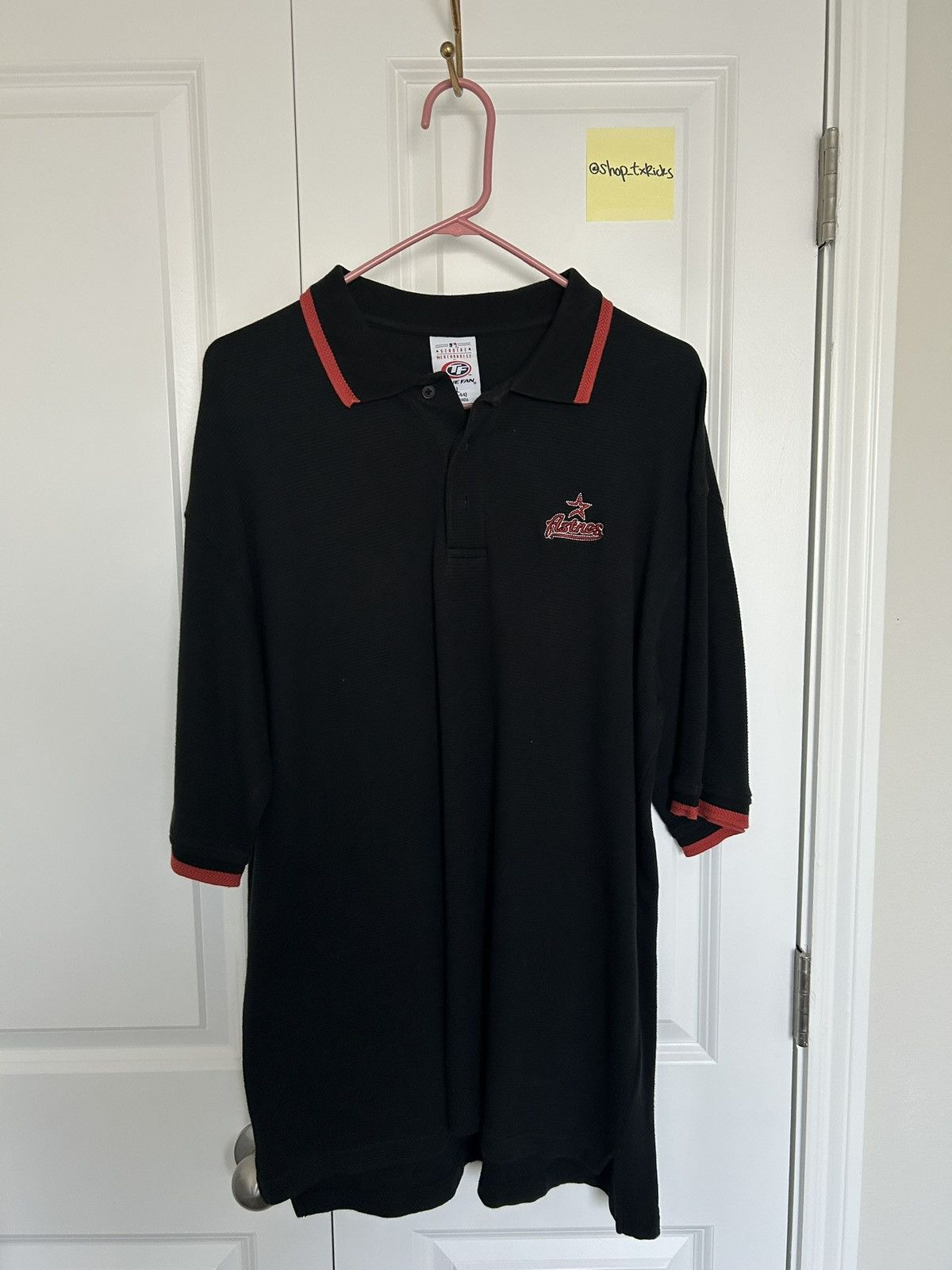 Vintage Vintage Houston Astros Polo Size US L / EU 52-54 / 3 - 1 Thumbnail