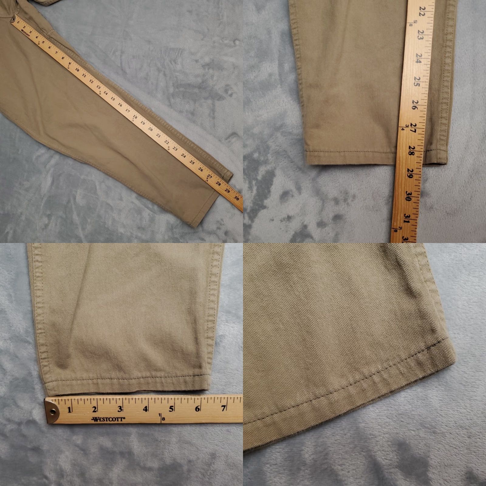Gramicci VINTAGE Gramicci Pant Women S Khaki Beige Twill Elastic Waist Hiking Climbing READ Size 28" / US 6 / IT 42 - 9 Thumbnail