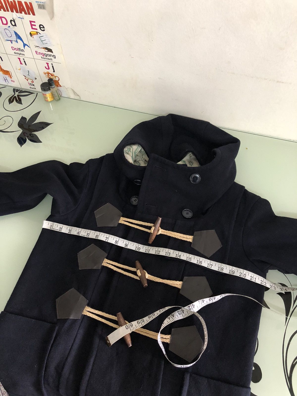 Issey Miyake Ne-net by Issey Miyake Wool Duffle Coat Hoodie Size US M / EU 48-50 / 2 - 18 Thumbnail