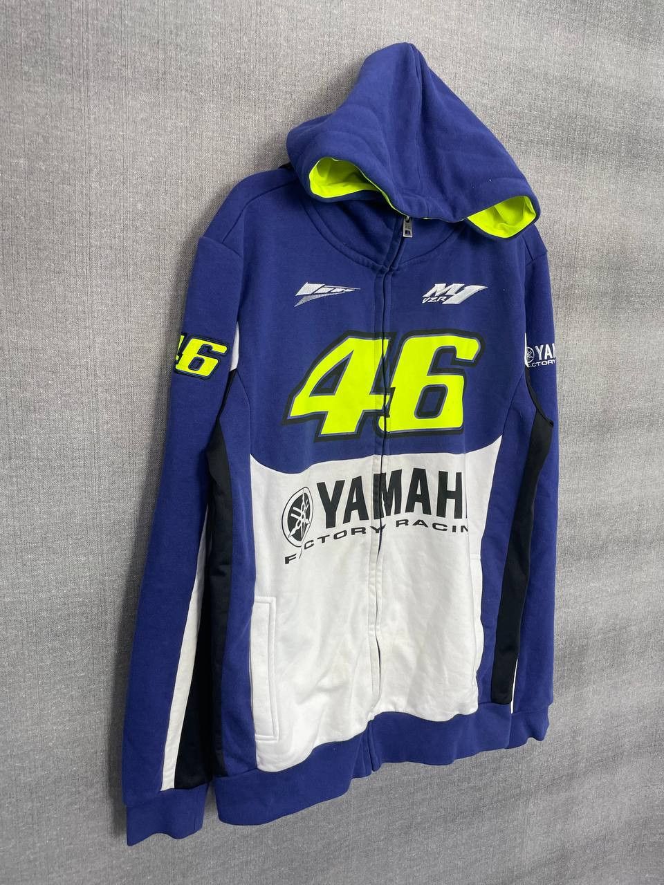 Other Vintage Y2k Yamaha Racing Hype Zip Hoodie The Doctor Rare Size US M / EU 48-50 / 2 - 2 Thumbnail