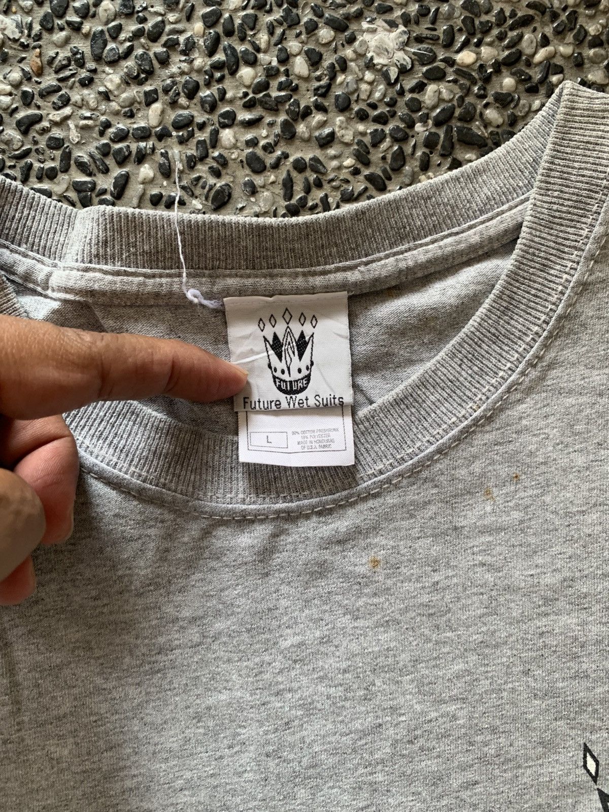 Vintage Vintage Y2k Future Wet Suits Modern Streetwear Hip Hop Tees Size US L / EU 52-54 / 3 - 9 Thumbnail