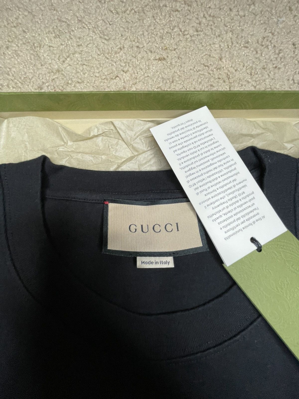 Gucci Original Gucci Black 2XL NWT Size US XXL / EU 58 / 5 - 8 Thumbnail