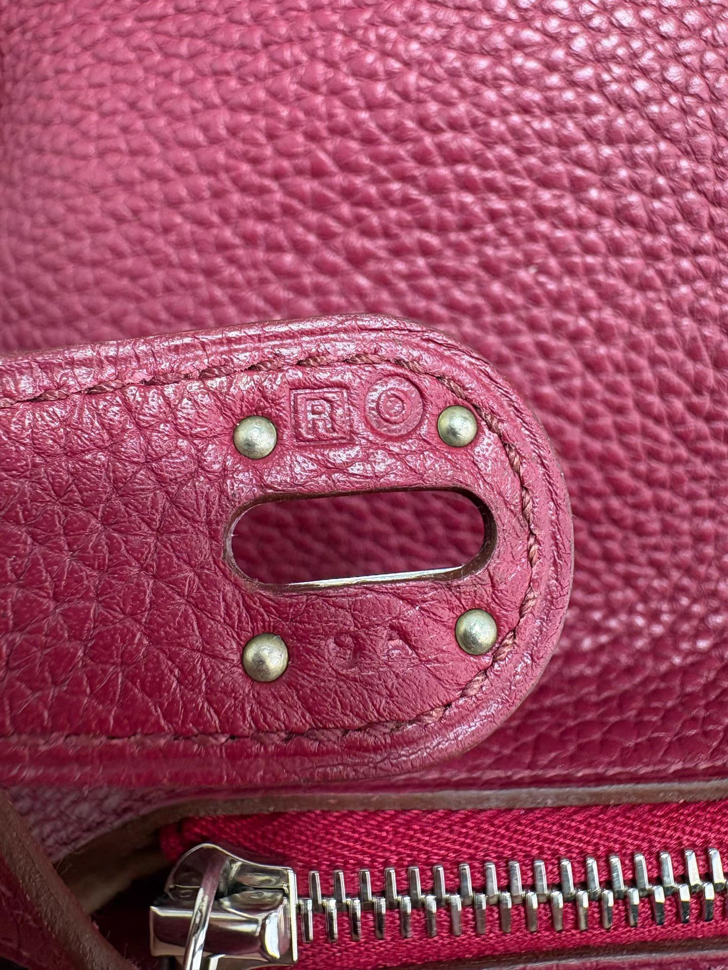 Hermes HERMES Lindy 30 Ruby Red Shoulder Bag K1 Size ONE SIZE - 6 Thumbnail