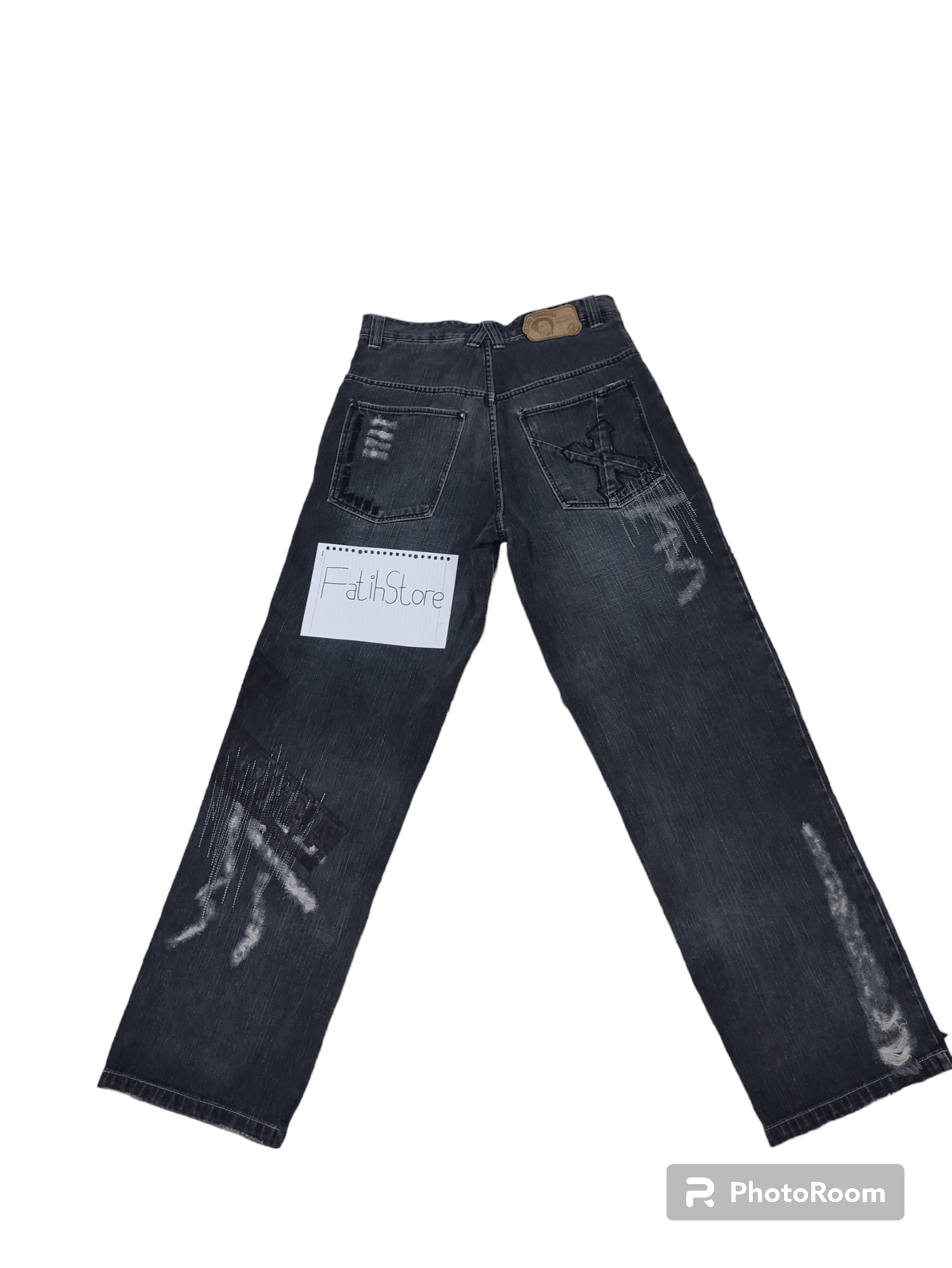Cross Colours × If Six Was Nine × Le Grande Bleu (L.G.B.) RARE🔥 Cross Colours Baggy Pants Size US 34 / EU 50 - 2 Thumbnail