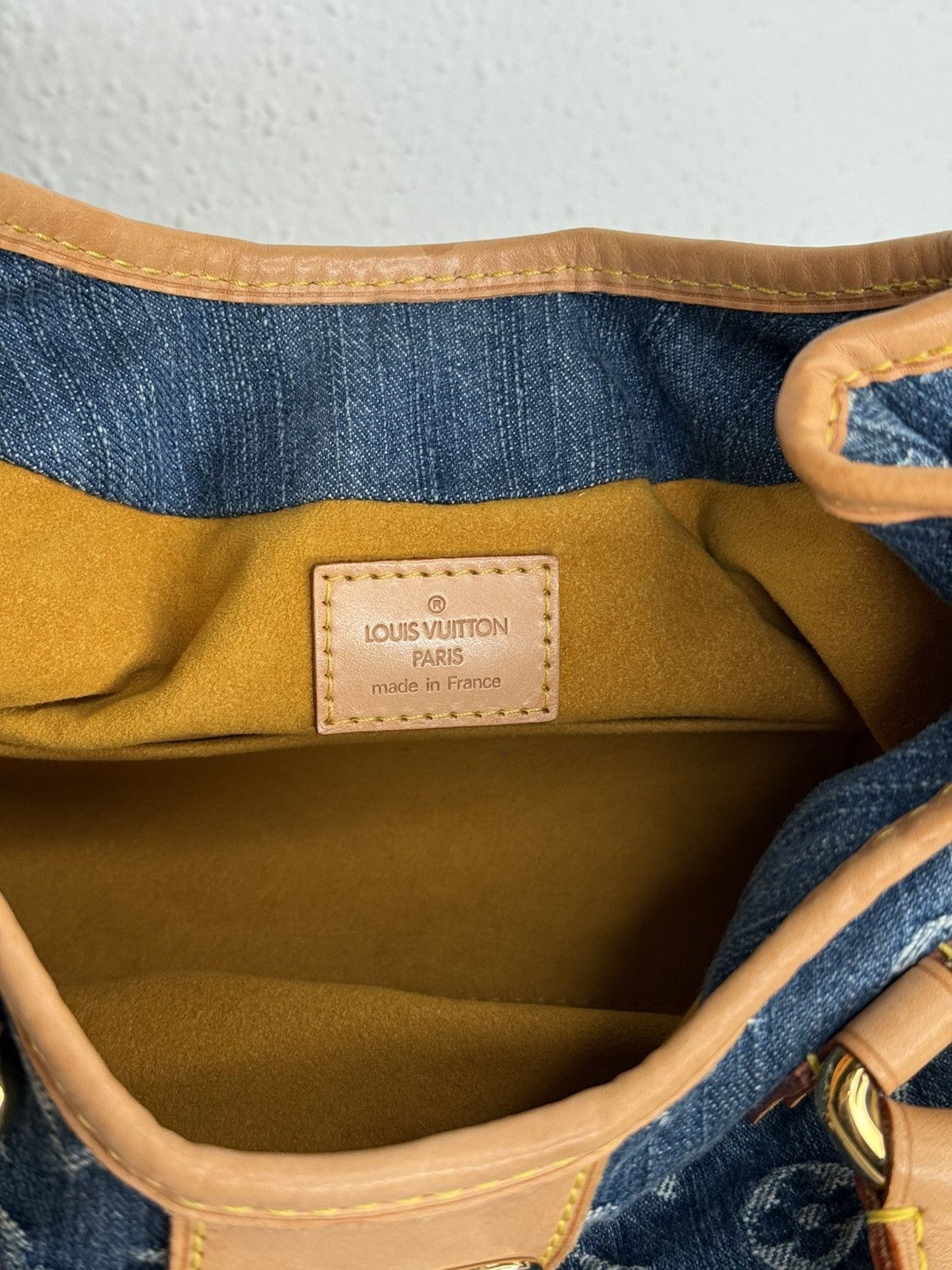 Louis Vuitton Louis Vuitton Pleaty Denim Handbag Size ONE SIZE - 11 Thumbnail