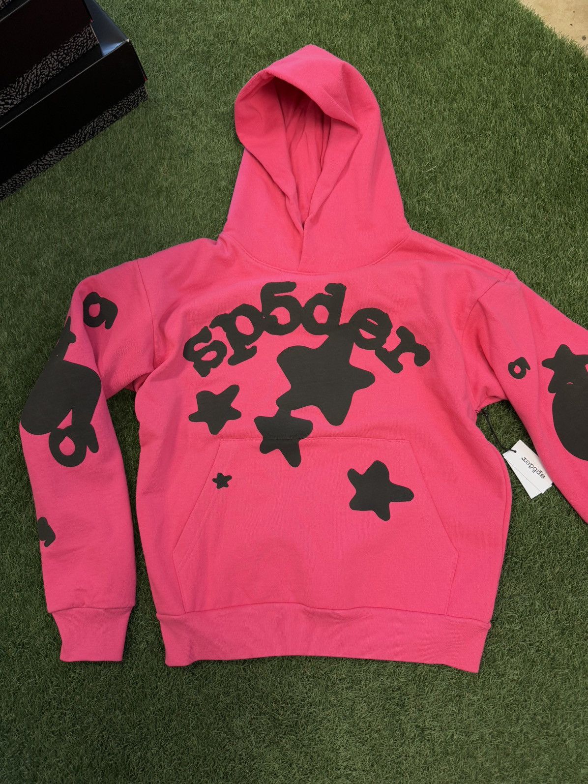 Sp5der Sp5der Worldwide Pink Hoodie Size M (NEW) Size US M / EU 48-50 / 2 - 1 Thumbnail