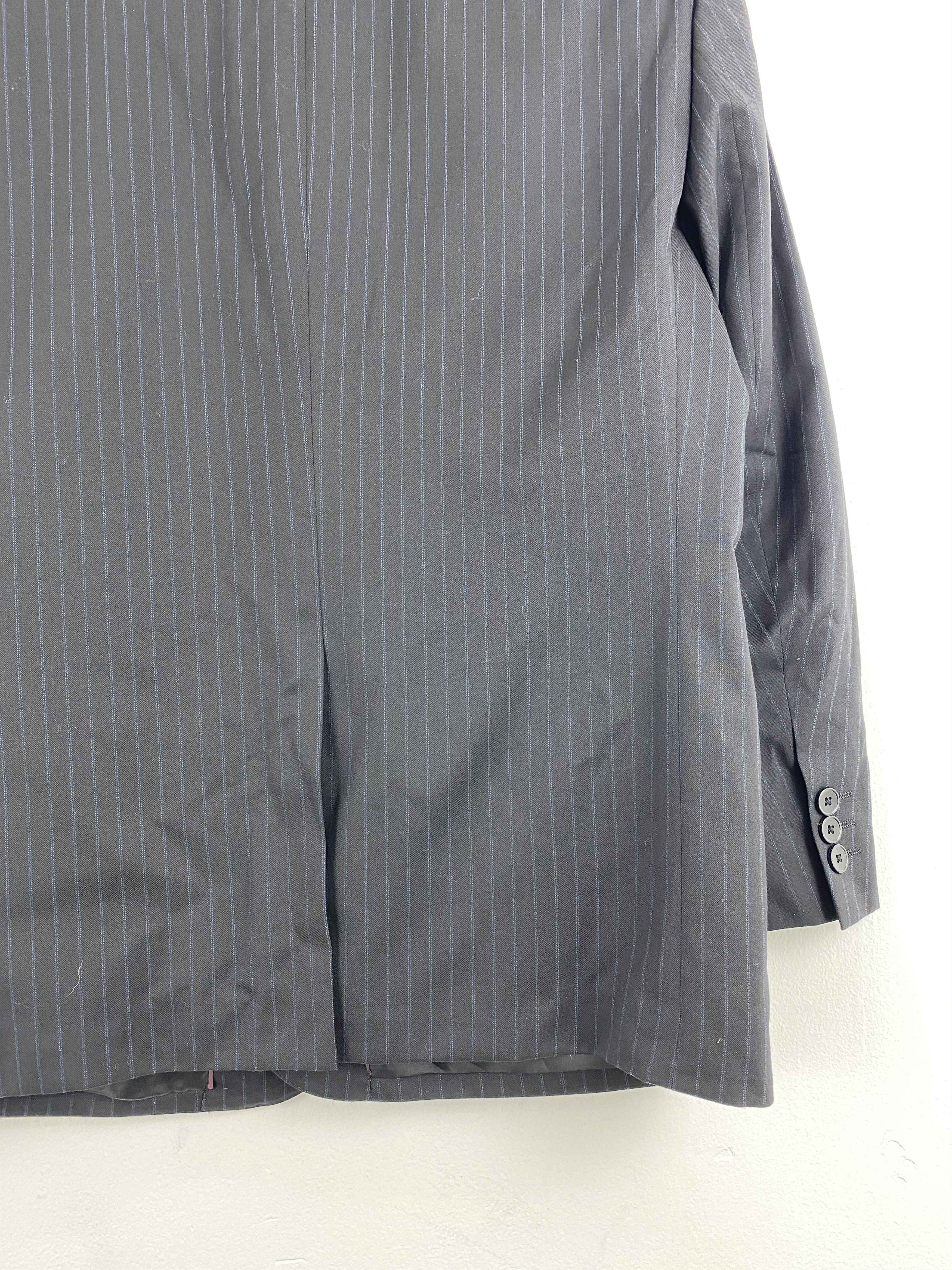 Kansai Yamamoto Vintage Kansai Yamamoto Striped Blazer Jacket JA0094 Size US L / EU 52-54 / 3 - 11 Thumbnail