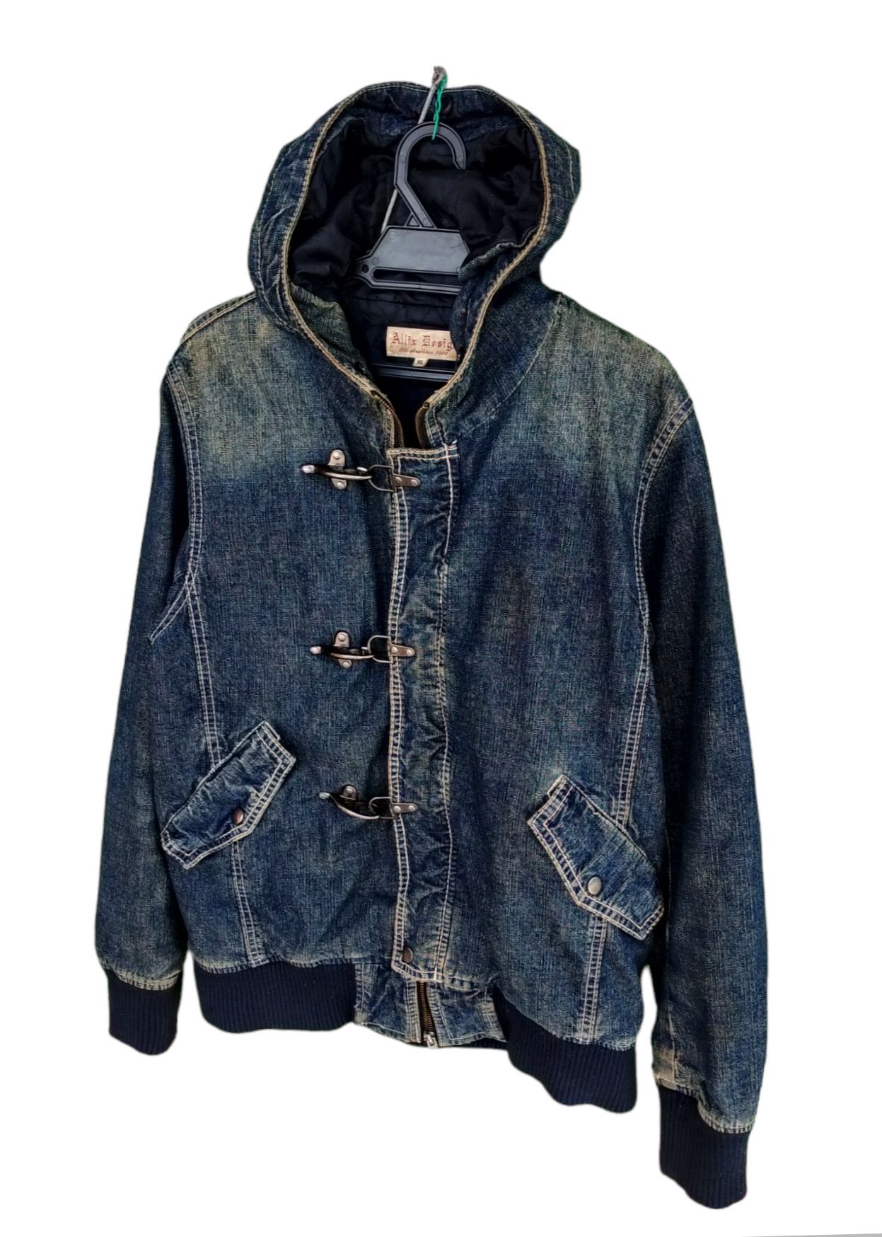 Japanese Brand × Seditionaries Japanese Gothic Denim Parka Jacket Kapital Inspired Size US M / EU 48-50 / 2 - 7 Thumbnail