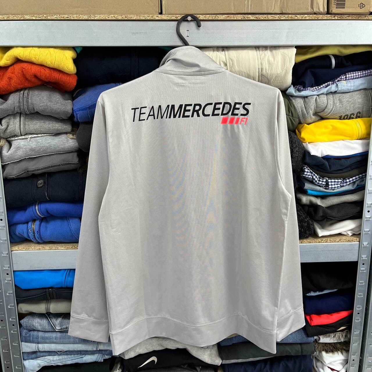 Fox Racing VTG Team Mercede-Benz Formula 1 Racing 1/3 Zip Jacket Size US M / EU 48-50 / 2 - 6 Thumbnail