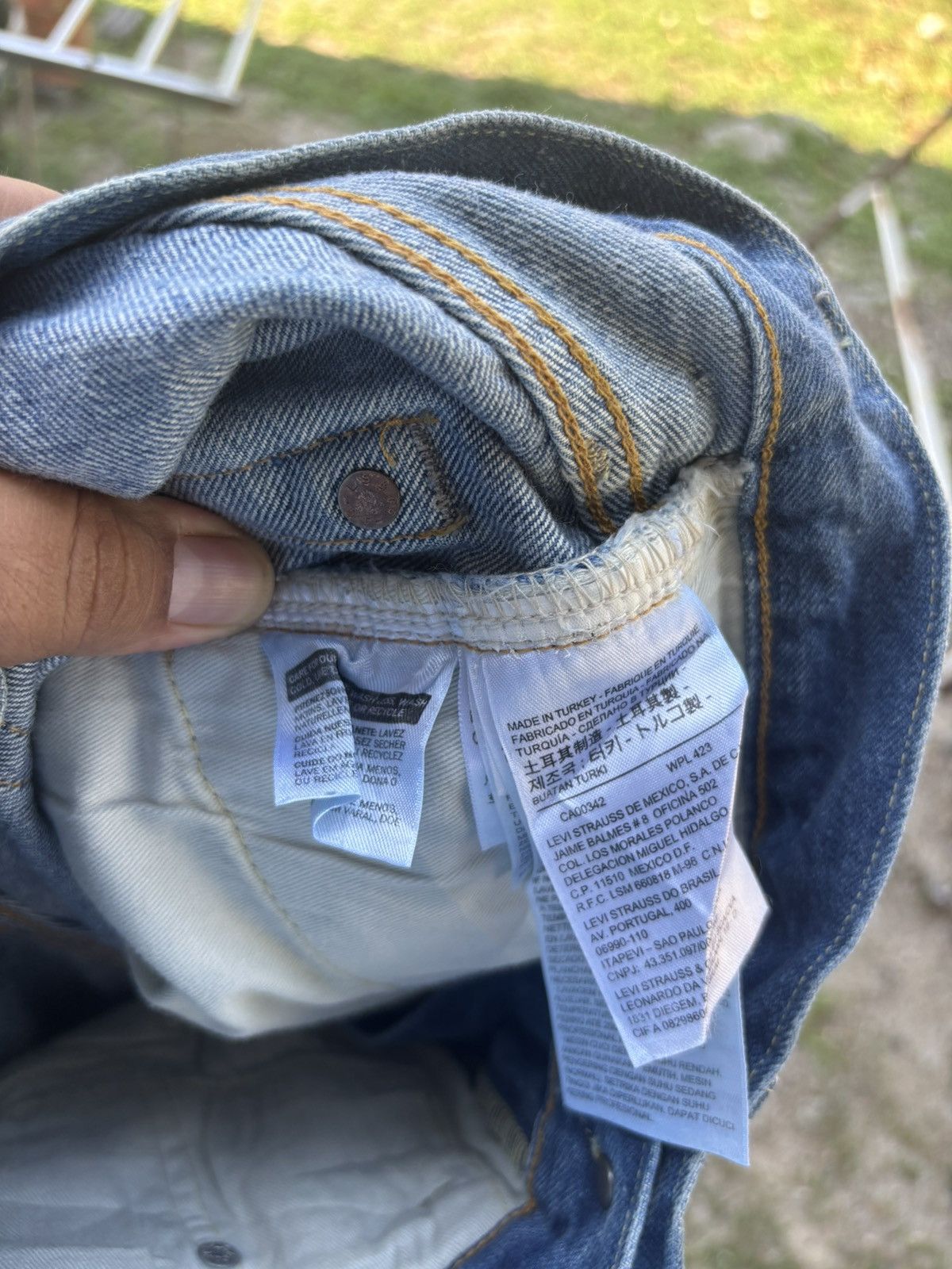Levi's Levis 501 Zxx Selvedge Jeans Size US 26 / EU 42 - 8 Thumbnail