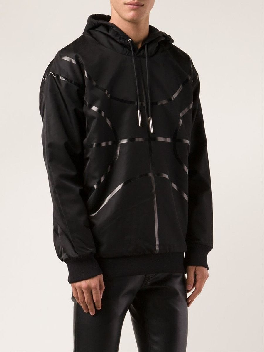 Givenchy Basketball Tapering Waterproof Oversized Hoodie Size US XL / EU 56 / 4 - 2 Thumbnail